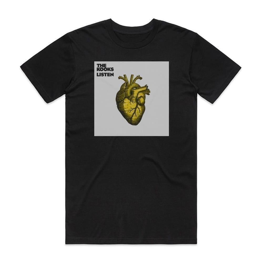 The Kooks Listen Album Cover Indie Rock Music Fan T-Shirt